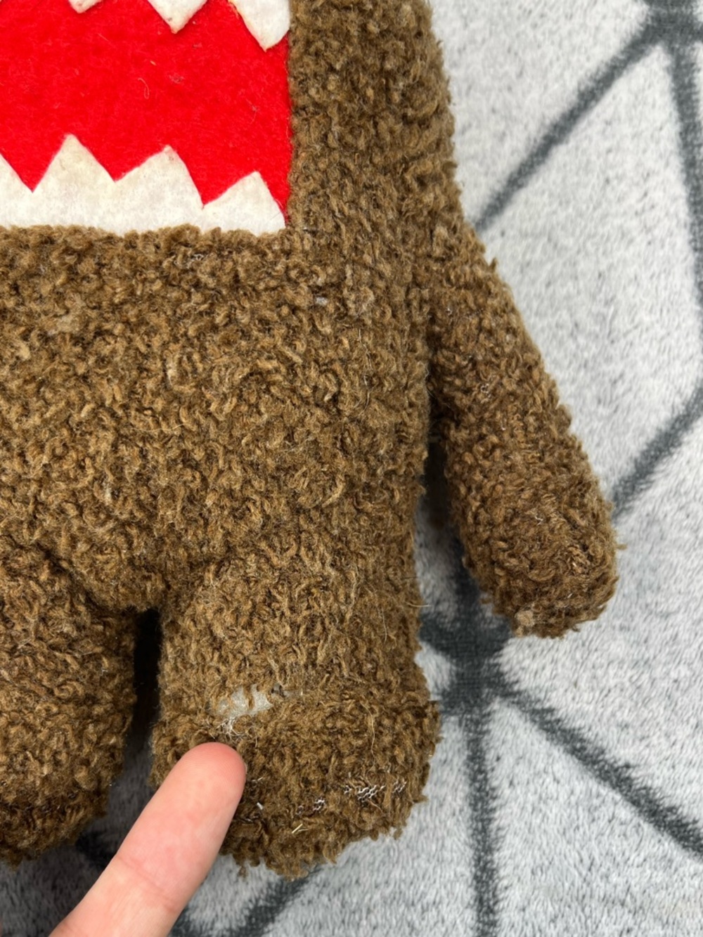 Domo Domokun Brown Monster Plush Stuffed Animal 7.5” 2010 - Picture 8 of 8